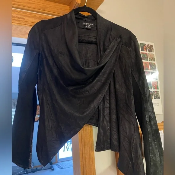 Lamarque leather jacket - Picture 2 of 2